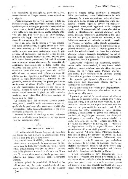 Il policlinico. Sezione pratica periodico di medicina, chirurgia e igiene