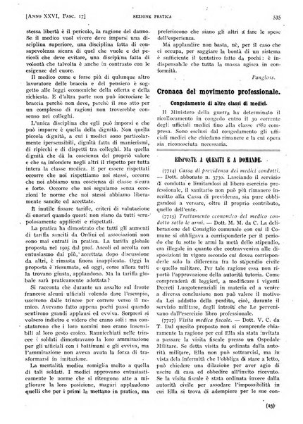 Il policlinico. Sezione pratica periodico di medicina, chirurgia e igiene