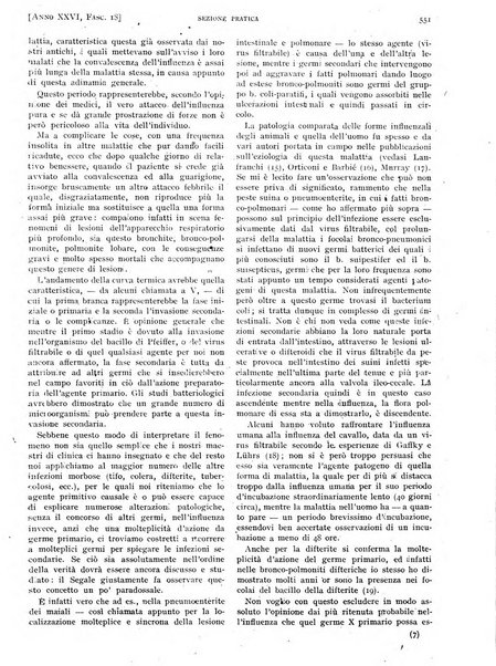 Il policlinico. Sezione pratica periodico di medicina, chirurgia e igiene