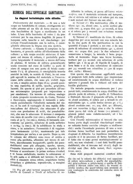 Il policlinico. Sezione pratica periodico di medicina, chirurgia e igiene