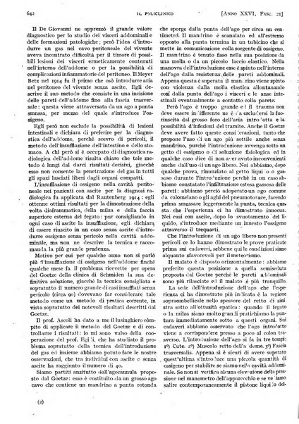 Il policlinico. Sezione pratica periodico di medicina, chirurgia e igiene