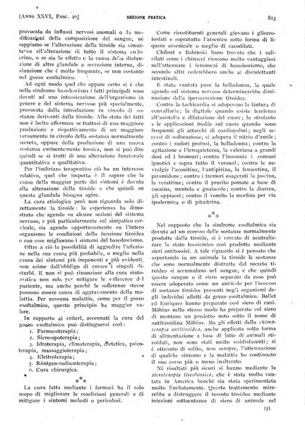 Il policlinico. Sezione pratica periodico di medicina, chirurgia e igiene