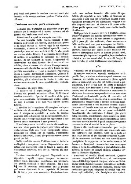 Il policlinico. Sezione pratica periodico di medicina, chirurgia e igiene