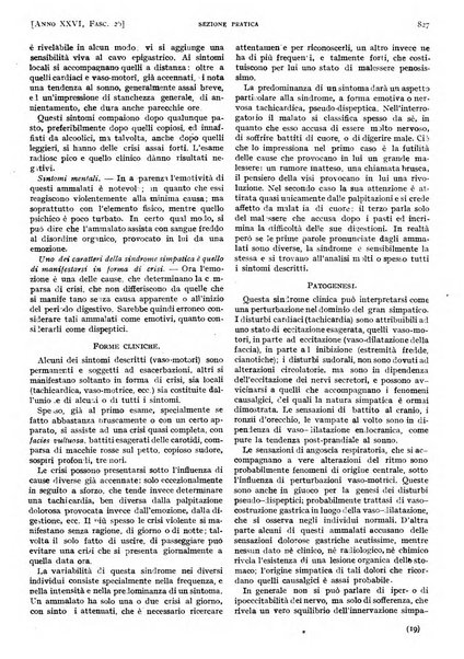 Il policlinico. Sezione pratica periodico di medicina, chirurgia e igiene