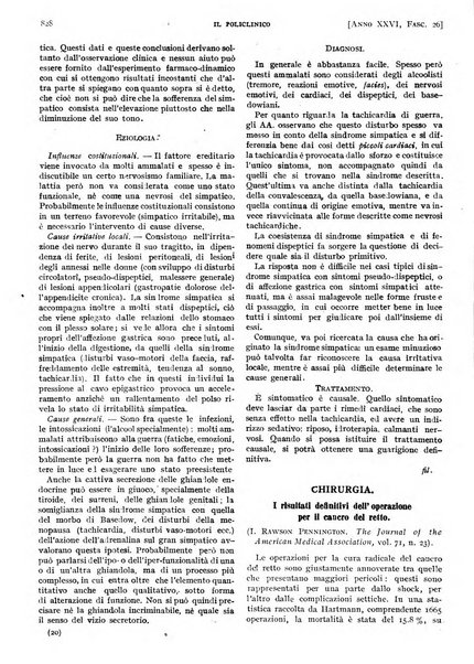 Il policlinico. Sezione pratica periodico di medicina, chirurgia e igiene