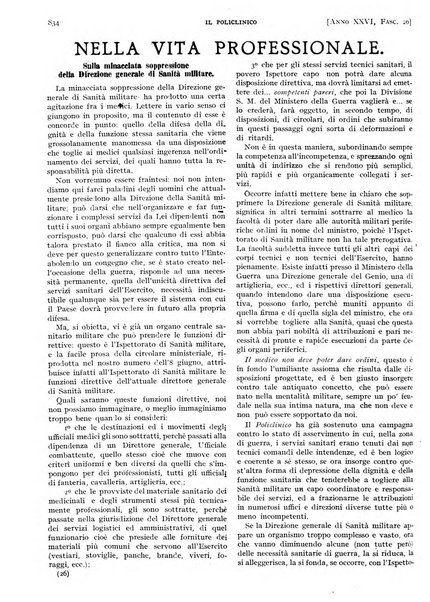 Il policlinico. Sezione pratica periodico di medicina, chirurgia e igiene