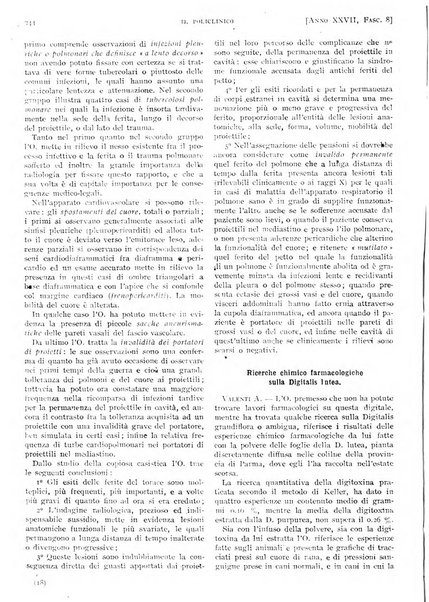 Il policlinico. Sezione pratica periodico di medicina, chirurgia e igiene