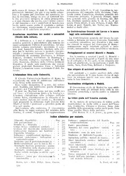 Il policlinico. Sezione pratica periodico di medicina, chirurgia e igiene