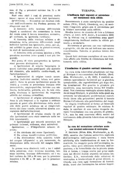 Il policlinico. Sezione pratica periodico di medicina, chirurgia e igiene