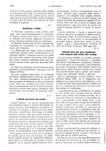 Il policlinico. Sezione pratica periodico di medicina, chirurgia e igiene