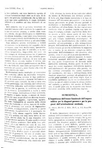 Il policlinico. Sezione pratica periodico di medicina, chirurgia e igiene