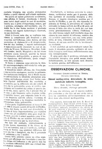 Il policlinico. Sezione pratica periodico di medicina, chirurgia e igiene