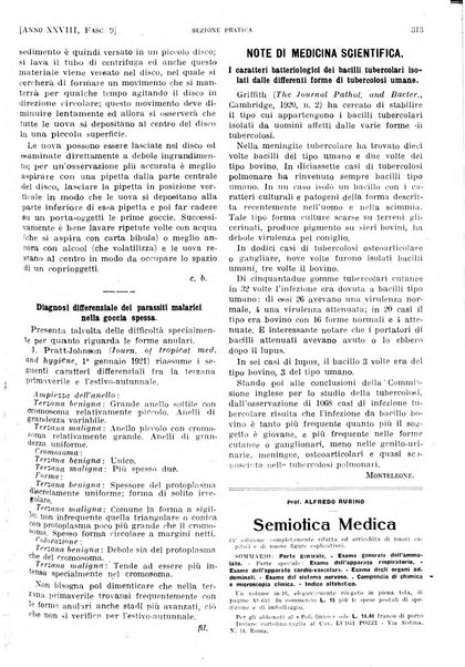 Il policlinico. Sezione pratica periodico di medicina, chirurgia e igiene