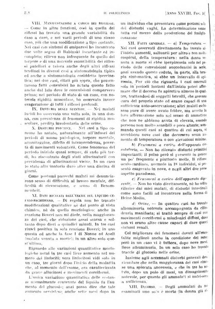 Il policlinico. Sezione pratica periodico di medicina, chirurgia e igiene