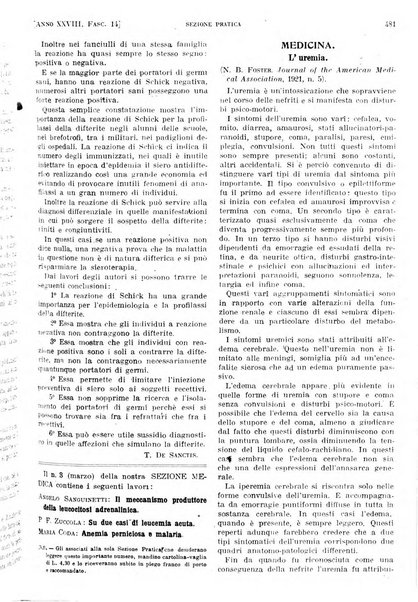 Il policlinico. Sezione pratica periodico di medicina, chirurgia e igiene