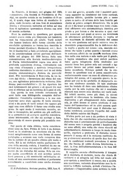 Il policlinico. Sezione pratica periodico di medicina, chirurgia e igiene