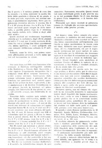 Il policlinico. Sezione pratica periodico di medicina, chirurgia e igiene