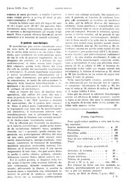 Il policlinico. Sezione pratica periodico di medicina, chirurgia e igiene