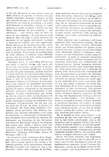 Il policlinico. Sezione pratica periodico di medicina, chirurgia e igiene