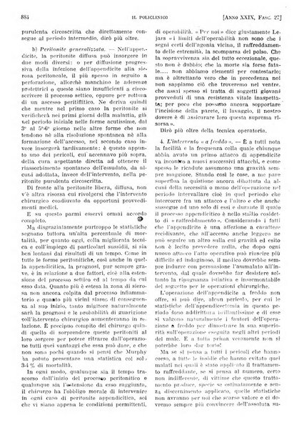 Il policlinico. Sezione pratica periodico di medicina, chirurgia e igiene