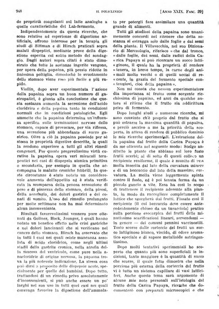 Il policlinico. Sezione pratica periodico di medicina, chirurgia e igiene