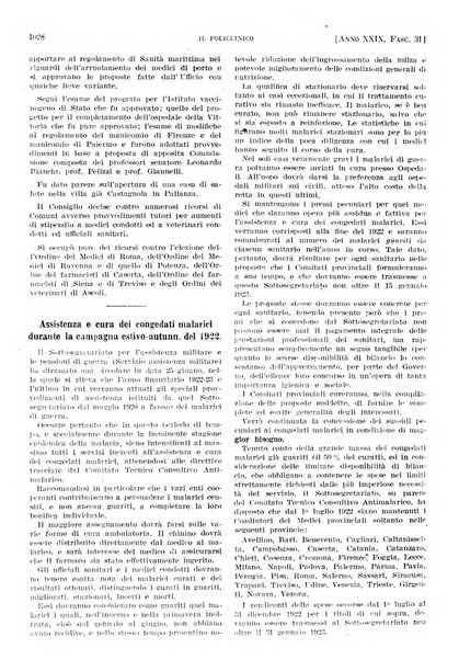 Il policlinico. Sezione pratica periodico di medicina, chirurgia e igiene