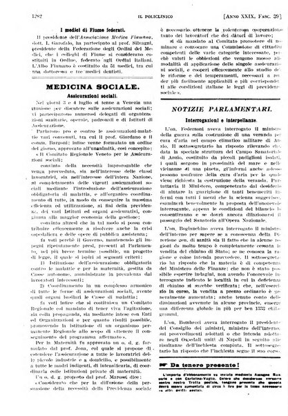 Il policlinico. Sezione pratica periodico di medicina, chirurgia e igiene