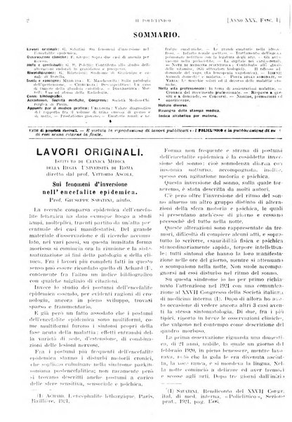 Il policlinico. Sezione pratica periodico di medicina, chirurgia e igiene