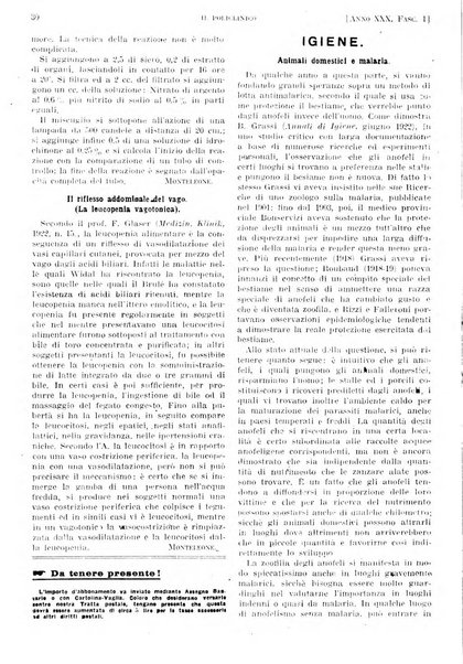 Il policlinico. Sezione pratica periodico di medicina, chirurgia e igiene