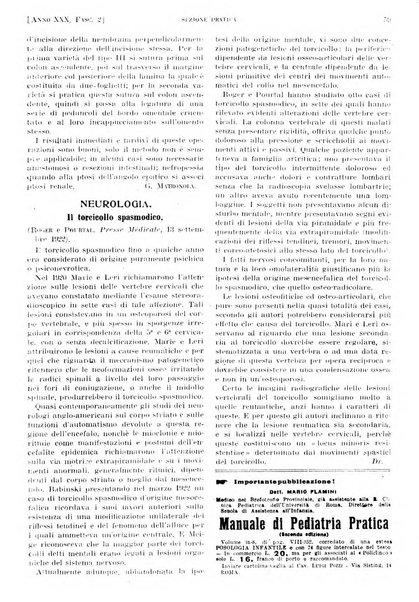 Il policlinico. Sezione pratica periodico di medicina, chirurgia e igiene