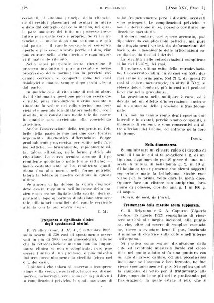 Il policlinico. Sezione pratica periodico di medicina, chirurgia e igiene