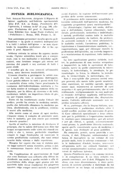 Il policlinico. Sezione pratica periodico di medicina, chirurgia e igiene