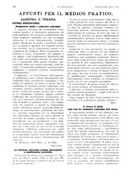 Il policlinico. Sezione pratica periodico di medicina, chirurgia e igiene