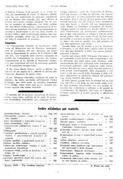 Il policlinico. Sezione pratica periodico di medicina, chirurgia e igiene