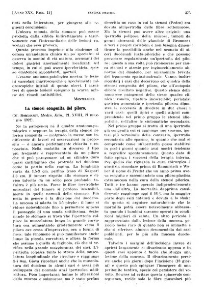 Il policlinico. Sezione pratica periodico di medicina, chirurgia e igiene