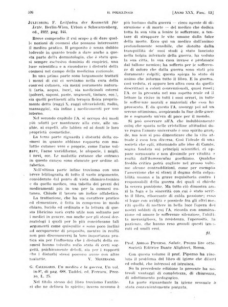 Il policlinico. Sezione pratica periodico di medicina, chirurgia e igiene