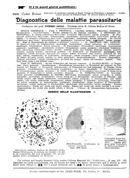 Il policlinico. Sezione pratica periodico di medicina, chirurgia e igiene