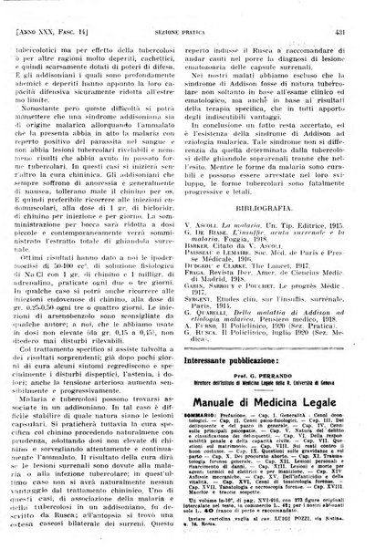 Il policlinico. Sezione pratica periodico di medicina, chirurgia e igiene