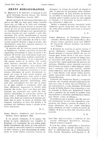 Il policlinico. Sezione pratica periodico di medicina, chirurgia e igiene