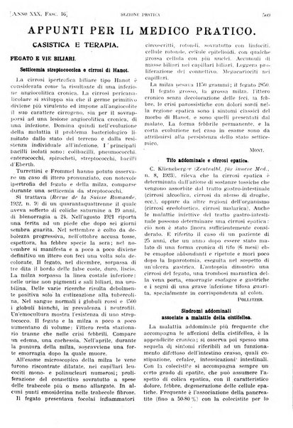 Il policlinico. Sezione pratica periodico di medicina, chirurgia e igiene