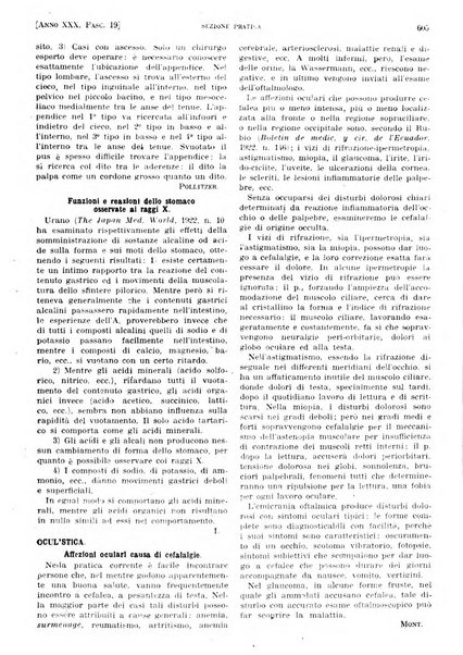 Il policlinico. Sezione pratica periodico di medicina, chirurgia e igiene