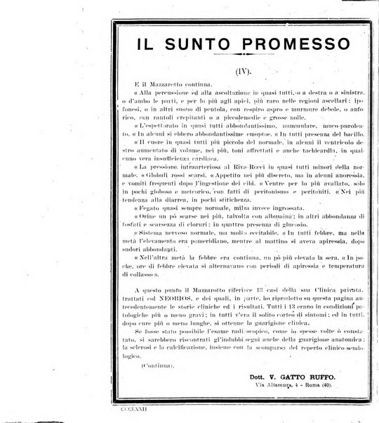 Il policlinico. Sezione pratica periodico di medicina, chirurgia e igiene