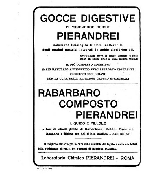 Il policlinico. Sezione pratica periodico di medicina, chirurgia e igiene