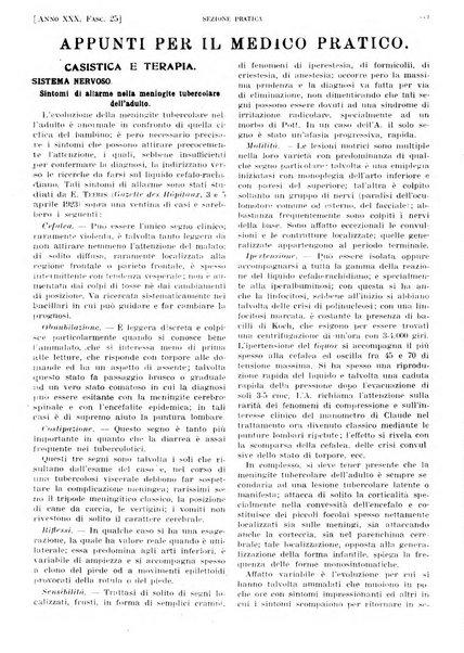 Il policlinico. Sezione pratica periodico di medicina, chirurgia e igiene