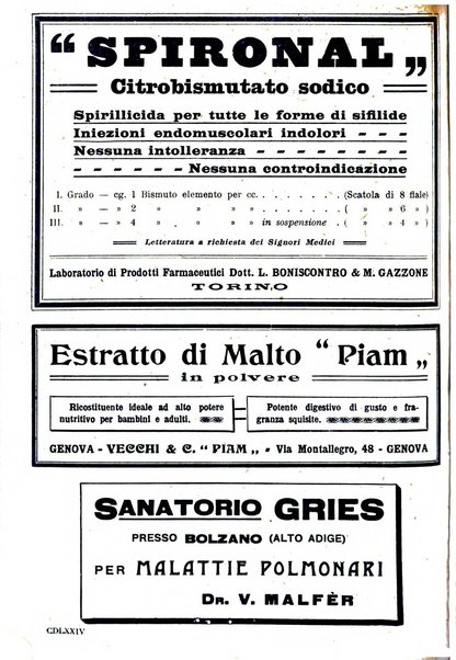 Il policlinico. Sezione pratica periodico di medicina, chirurgia e igiene