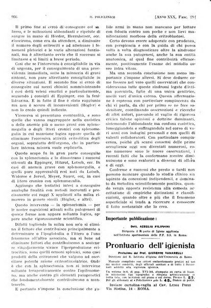 Il policlinico. Sezione pratica periodico di medicina, chirurgia e igiene