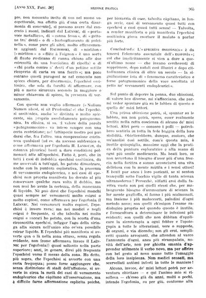 Il policlinico. Sezione pratica periodico di medicina, chirurgia e igiene