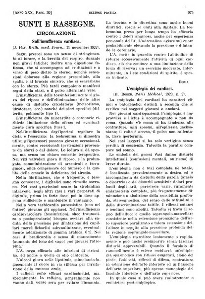 Il policlinico. Sezione pratica periodico di medicina, chirurgia e igiene