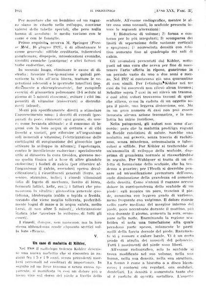 Il policlinico. Sezione pratica periodico di medicina, chirurgia e igiene