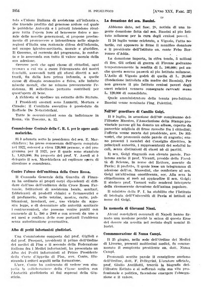 Il policlinico. Sezione pratica periodico di medicina, chirurgia e igiene